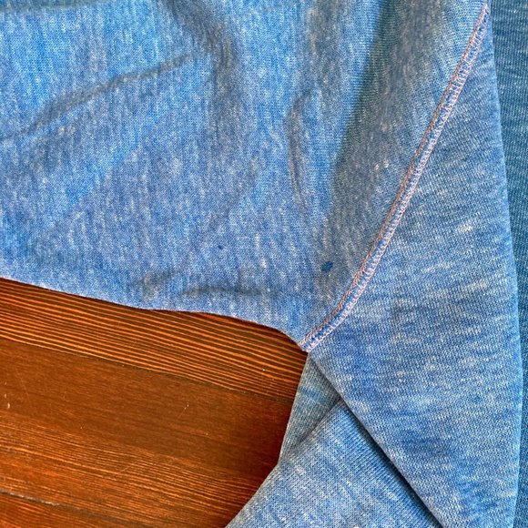 Vintage faded raglan sweatshirt overstitched 1960s - Picture 7 of 7